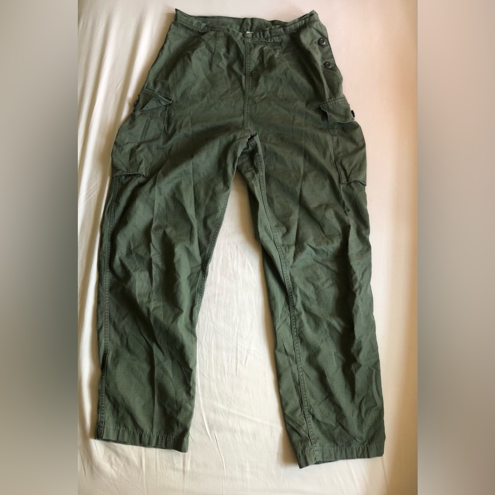 Antique 1940s early womens work pants